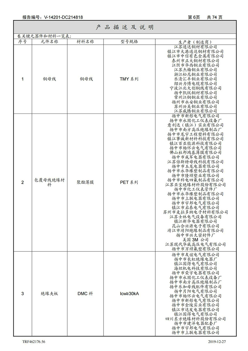 母線槽400A-1250A型式試驗報告_06
