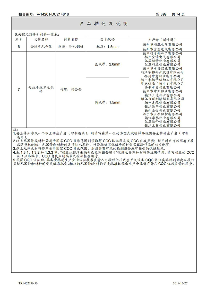 母線槽400A-1250A型式試驗報告_08